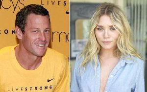 Lance Armstrong : ashley-olsen-and-lance-armstrong 445x280