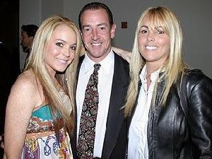 Dina Lohan and Lindsay Lohan