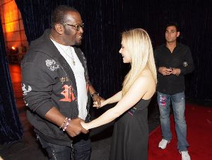 Hayden Panettiere with Randy Jackson