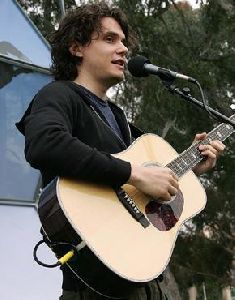 John Mayer live on stage