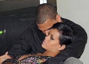 Rihanna and Chris Brown