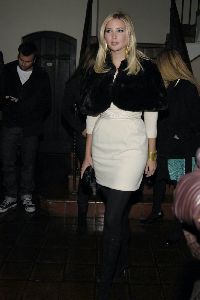 Ivanka Trump arrives at the Pre-party of the  Golden Globe Awards