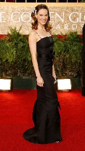 Hilary Swank : Hilary Swank 64th Annual Golden Globe Awards Arrivals 02