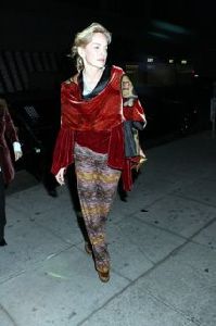 Sharon Stone : Sharon Stone leaving Mrchow 11 2