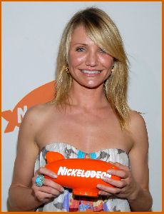 Cameron Diaz at the Kids Choice Awards 2008