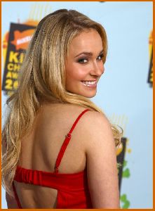 Hayden Panettiere at the 2008 Kids' Choice Awards on March 29th 2008