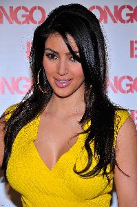 Kim Kardashian at the New Fall Bongo collection Launch event in Los Angeles on April 7th 2008