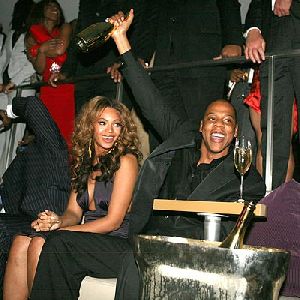 beyonce knowles with Jay-z