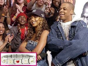 beyonce knowles with Jay-z