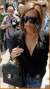 VICTORIA BECKHAM : Victoria Beckham in denim arriving   Kitson in West Hollywood2 480612b115393