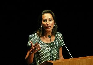 Segolene Royal : lecture at the Music Megaron in Athens -2