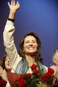 Segolene Royal : October 29, 2008 - political speech at the rally in Labege