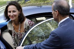 Segolene Royal : meeting with Prime Minister Costas Karamanlis