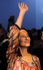 Segolene Royal : at the rally in Paris November 5, 2008