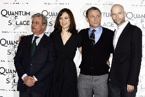 Olga Kurylenko : with the james bond 2008 movie actors