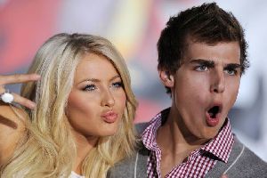 Julianne Hough : with Cody Linley