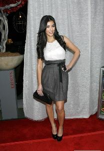 kim kardashian attends Hollywood Life Magazine Celebration of â€œHollywood Greenâ€ in Hollywood on October 23rd, 2008