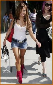 Tila Tequila spotted on the streets of Beverly Hills on the 29th of July 2008