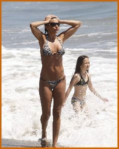 Lisa Rinna : Lisa Rinna - Bikini candids on Malibu beach with family12 486a197c48061