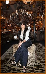 Kim Kardashian Furniture Shopping In Los Angeles on June 7th 2008