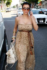 Kim Kardashian Shopping In Los Angeles on June 2nd 2008