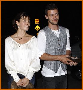 Justin Timberlake : Jessica Biel And Justin at nightclub Kress in Hollywood1 487b4fac68a75