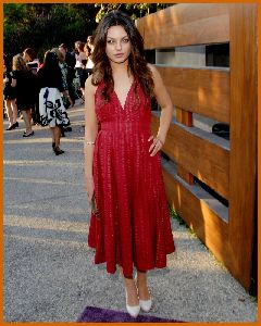 Mila Kunis arrives at 7th Annual Chrysalis Butterfly Ball on May 31st, 2008 at a Private Residence in Los Angeles, California