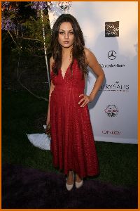 Mila Kunis arrives at 7th Annual Chrysalis Butterfly Ball on May 31st, 2008 at a Private Residence in Los Angeles, California