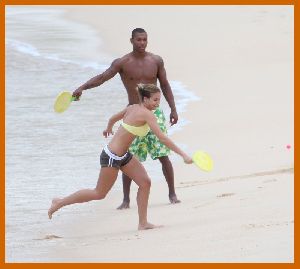 Gemma Atkinson : Gemma Atkinson Yellow Bikini Holiday in the Caribbean11 485a4565ad8b4