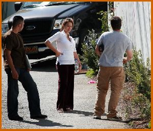 jessica alba spotted running errands in Los Angeles on June 30th 2008