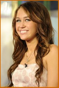 Miley Cyrus at MTV's TRL at MTV Studios on July 18th, 2008 in New York City