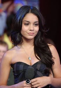 vennesa hudgens at MTV's Total Request Live at the MTV Times Square Studios on July 1st, 2008 in New York City