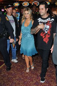 Carmen Electra : Carmen Electra   Celebrities attend the debut of Blackjack at the Seminole Hard Rock19 48650db2cc449