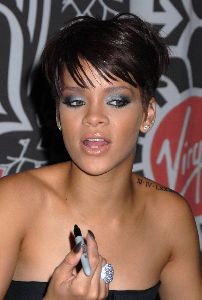 Rihanna at Virgin Megastore in New York City on June, 19th 2008