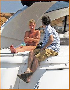 Kate Moss : Kate Moss bikini candids aboard a yacht in Spanish Med6 4875fdb243f7d