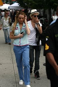 Lindsay Lohan and samantha Ronson