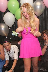 Lindsay Lohan birthday party on July 2nd 2008