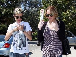 Lindsay Lohan and samantha Ronson