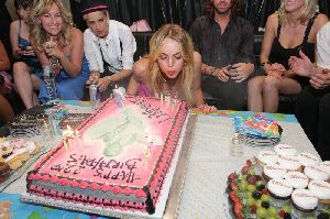 Lindsay Lohan birthday party with samantha Ronson on July 2nd 2008