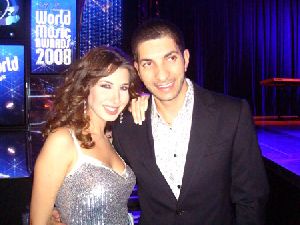 nancy ajram : world music awards pre-party