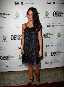 Evangeline Lilly : Evangeline photo at The Wrestler Premiere at TIFF November 2008