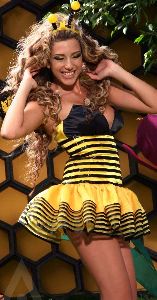 Dana Halabi : dana wearing a bee costume