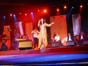 Diana Haddad : in an outdoor concert in dubai