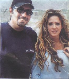 Diana Haddad : with her husband suhail al abdoul