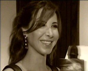 Nancy Ajram : rotana tv interview yesterday 24th November. 2008 after winning the world music awards