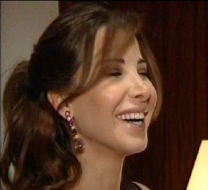 Nancy Ajram : nancy ajram on latest news rotana tv interview yesterday 24th November. 2008