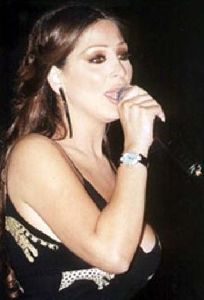 Elissa : singing at the lebanon oscar wards