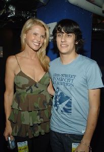 Christie Brinkley and Teddy Geiger at the Nokia Theatre in New York City on September 7th, 2006