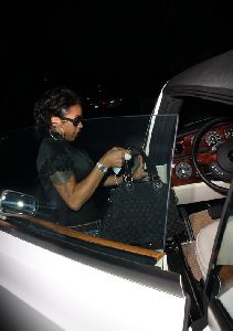 Keyshia Cole : Keisha Cole leaving bar and club Villa - September 2008