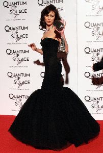 Olga Kurylenko : Olga Kurylenko on the red arpet of the Quantum of Solace premiere in Rome